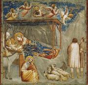GIOTTO di Bondone, Birth of Jesus